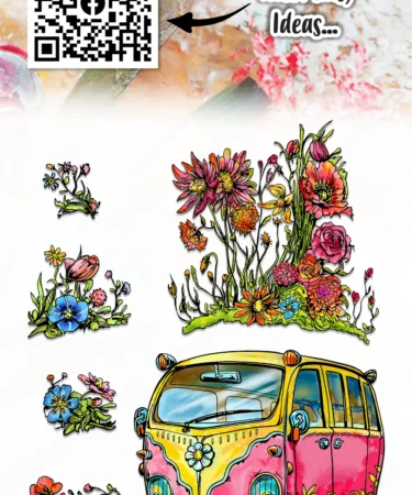 Alternative view of Aall and Create Stamp Set A6 Babylon Camper - 1184