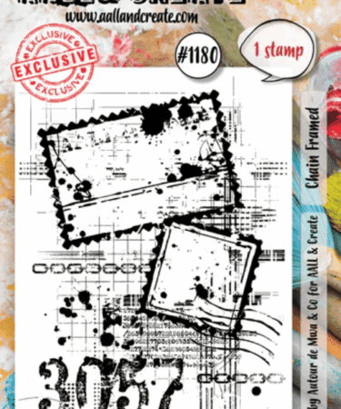 Aall and Create Stamp Set A7 Chain Framed -  1180