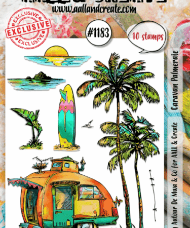 Aall and Create Stamp Set A6 Caravan Palmeraie - 1183
