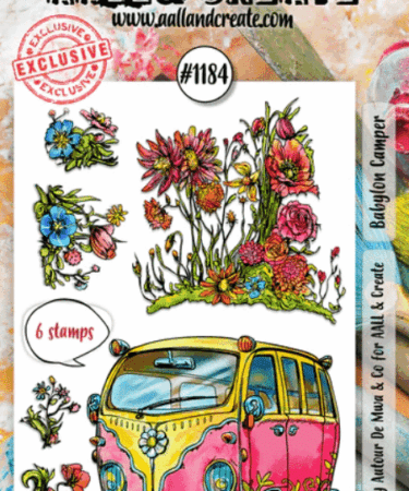 Aall and Create Stamp Set A6 Babylon Camper - 1184
