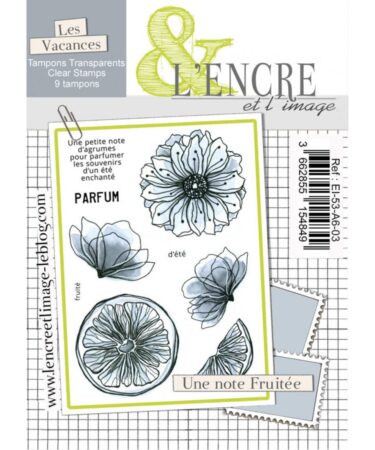 L’Encre et l’Image - Collezione Carte Postale -  Tampon clear - Une Note Fruitee