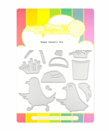 WAFFLE FLOWER - Happy Seagull Die