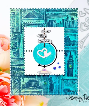 Alternative view of HONEY BEE- 3D Embossing Folder - Air Mail