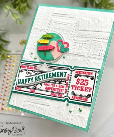 Alternative view of HONEY BEE - Timbri 6x8 -Ticket To Ride