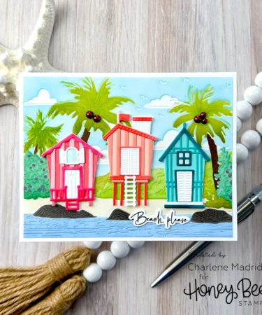 Alternative view of HONEY BEE  - Honey Cut- Lovely Layers: Beach Houses