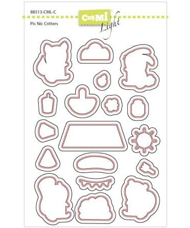 IMPRONTE D'AUTORE - fustelle  Pic Nic Critters