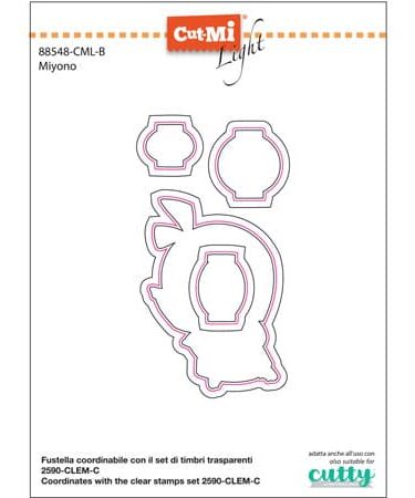 IMPRONTE D'AUTORE - set di fustelle  Miyono