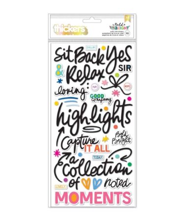 Vicki Boutin - Collezione Bold And Bright -  Thickers Titles