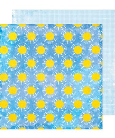Vicki Boutin - Collezione Bold And Bright - Double-Sided Cardstock 12"X12" - Sun Spot