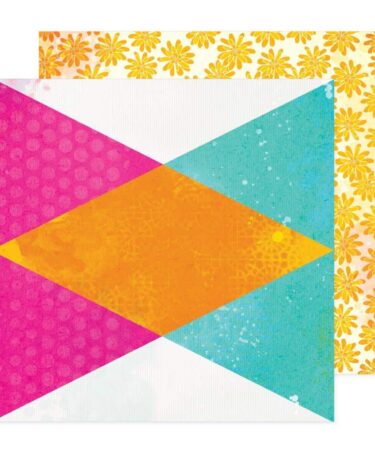 Vicki Boutin - Collezione Bold And Bright - Double-Sided Cardstock 12"X12" - Great Day