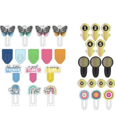 Alternative view of Vicki Boutin - Collezione Bold And Bright - Die-Cut Paper Clips 30 Pieces
