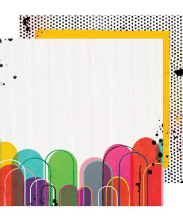 Vicki Boutin - Collezione Bold And Bright - Double-Sided Cardstock 12"X12" - Prism