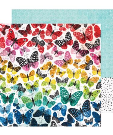 Vicki Boutin Bold And Bright Double-Sided Cardstock 12"X12"Smile Bright