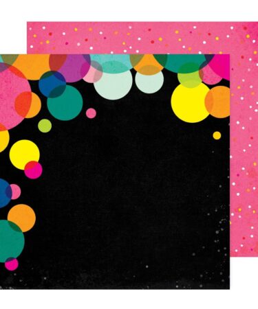 Vicki Boutin Bold And Bright Double-Sided Cardstock 12"X12"Tiny Bubbles