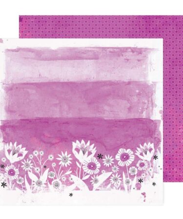 Vicki Boutin - Collezione Bold And Bright - Double-Sided Cardstock 12"X12" - Into The Fields