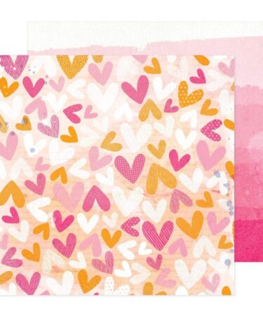 Vicki Boutin Bold And Bright Double-Sided Cardstock 12"X12"Take Heart