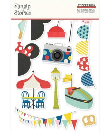 Simple Stories Collezione Say Cheese Magic - Sticker Book 12/Sheets