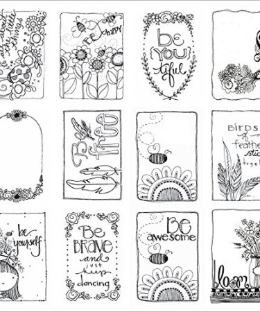 ADORNIT-  carta acquerellabile -  art play paintables - Be awesome