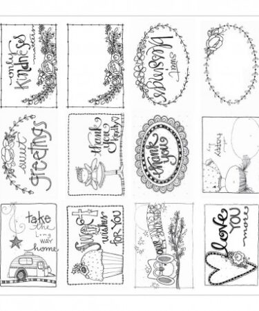 ADORNIT-  carta acquerellabile -  art play paintables - Sweet