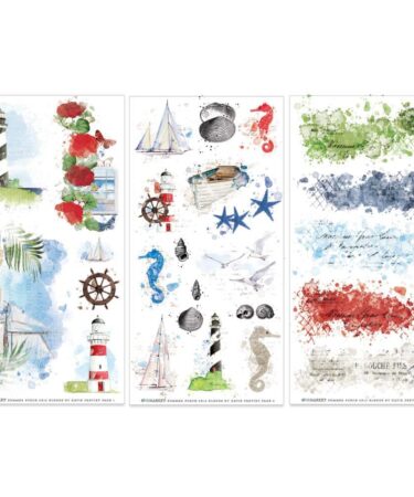 Alternative view of 49 and MARKET - Collezione Summer Porch - Rub-on Transfer Set - BLENDABLE