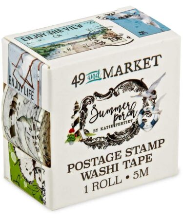 49 and MARKET - Collezione Summer Porch -  Washi Tape Roll -Postage