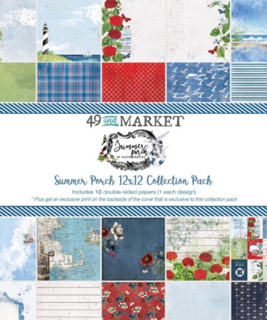 49 and MARKET - Collezione Summer Porch -   Collection Pack 12"X12"