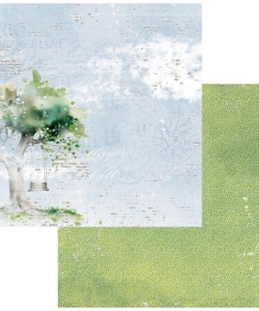 49 and MARKET - Collezione Summer Porch -  Double-Sided Cardstock 12"X12" - Mighty Sway