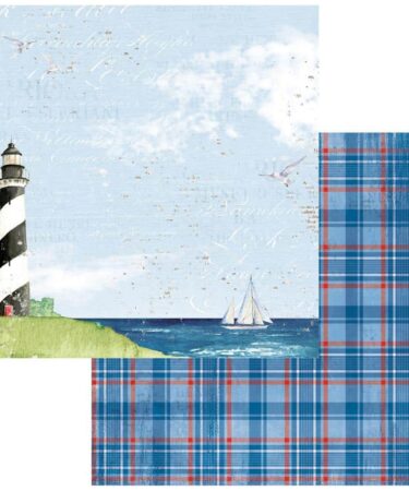 49 and MARKET - Collezione Summer Porch -  Double-Sided Cardstock 12"X12" - Watchtower