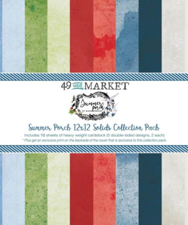 49 and MARKET - Collezione Summer Porch -  Pack 12"X12" FOUNDATION