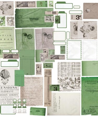 Alternative view of 49 and MARKET - Color Swatch: - Collezione Willow - Ephemera Stackers