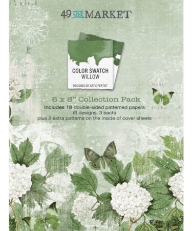 49 and MARKET - Color Swatch: - Collezione Willow - Collection Pack 6"X8"