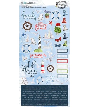 49 and MARKET - Collezione Summer Porch -  Washi Sheets