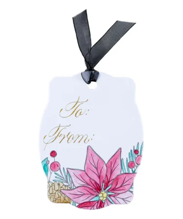 Alternative view of Spellbinders - Copperplate Gift Tag Press Plate & Die Set