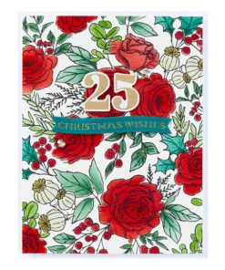 Alternative view of Spellbinders - Winter Rose Background Press Plate