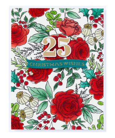 Alternative view of Spellbinders - Winter Rose Background Press Plate
