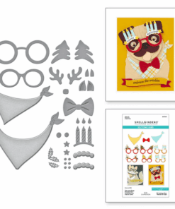 Spellbinders - Cats and Pugs Accessories Etched Dies