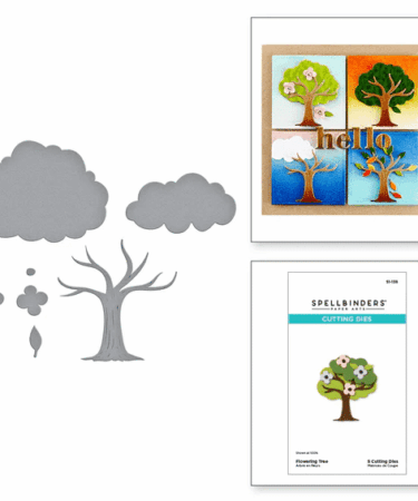 Spellbinders - Flowering Tree Etched Dies