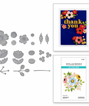 Spellbinders - Little Blooms Etched Dies