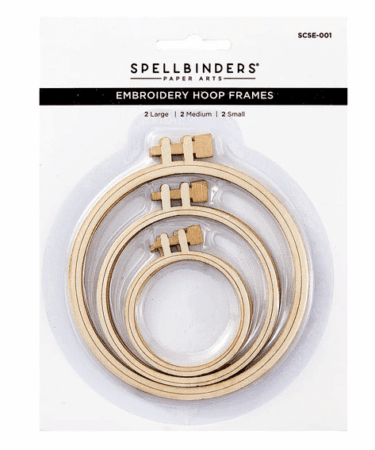 Spellbinders - Embroidery Hoop Frames