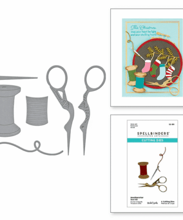 Spellbinders - Needleworker Tool Kit Etched Dies