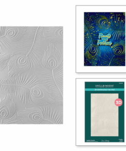Spellbinders - Feather Flourish 3D Embossing Folder