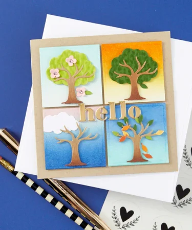 Alternative view of Spellbinders - Flowering Tree Etched Dies