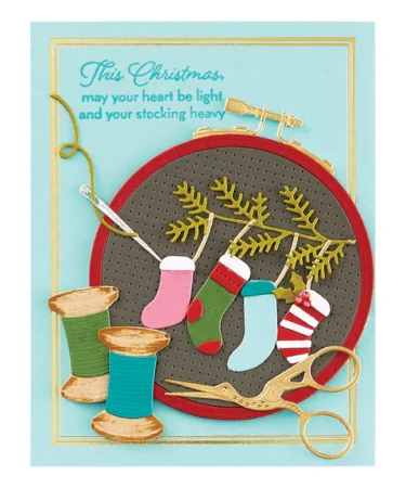 Alternative view of Spellbinders - Needleworker Tool Kit Etched Dies