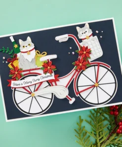 Alternative view of Spellbinders - Cheerful Kittens Etched Dies