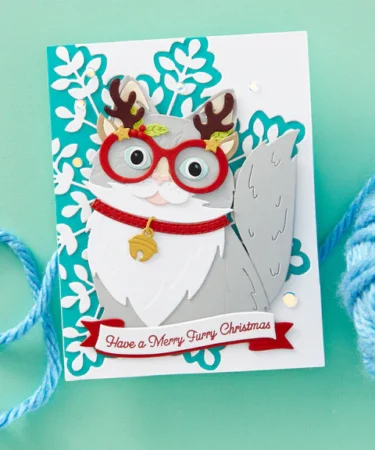 Alternative view of Spellbinders - Cats and Pugs Accessories Etched Dies