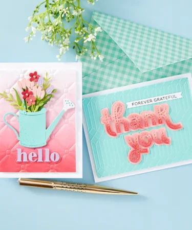 Alternative view of Spellbinders - Hello Smile Etched Dies