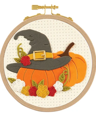 Alternative view of Spellbinders - Faux Embroidered Pumpkin Etched Dies