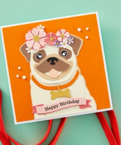 Alternative view of Spellbinders - Big Pug Etched Dies