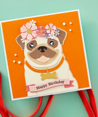 Alternative view of Spellbinders - Big Pug Etched Dies