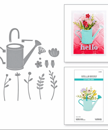 Spellbinders - Sprinkle & Grow Etched Dies